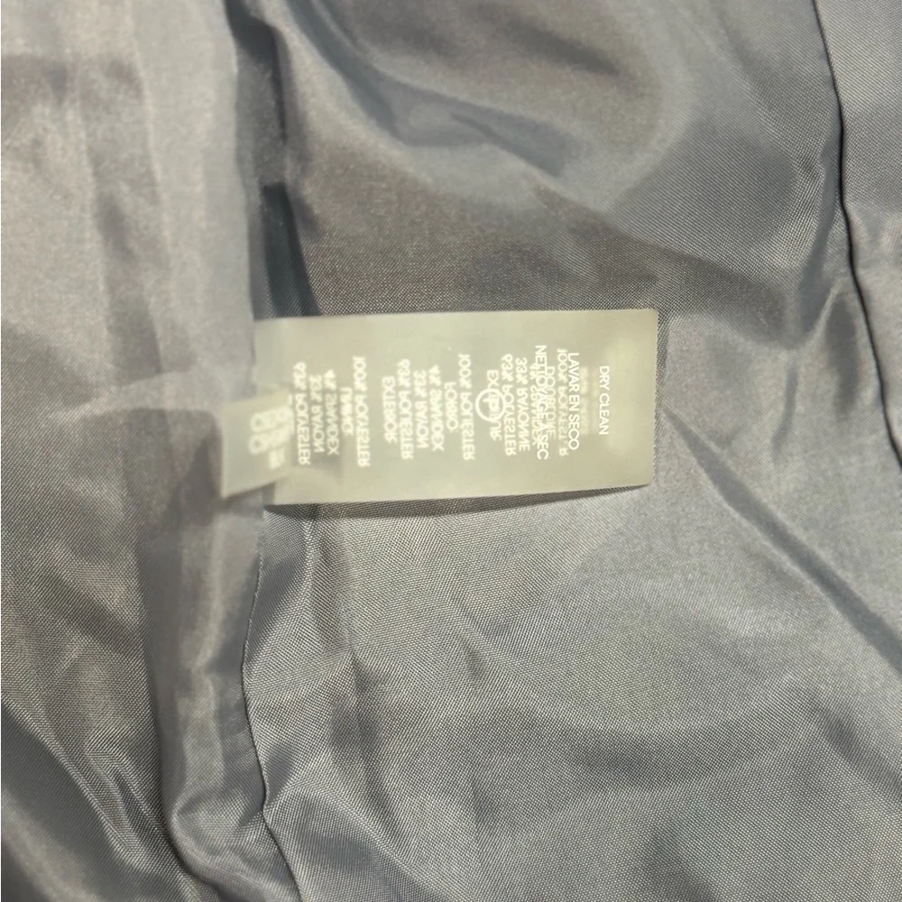 Calvin Klein Black Tailored Single-Button Business Casual Women's Blazer. R13B - Picture 8 of 9